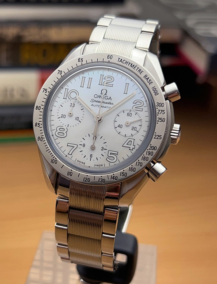 Omega Speedmaster Reduced Mother of Pearl Dial